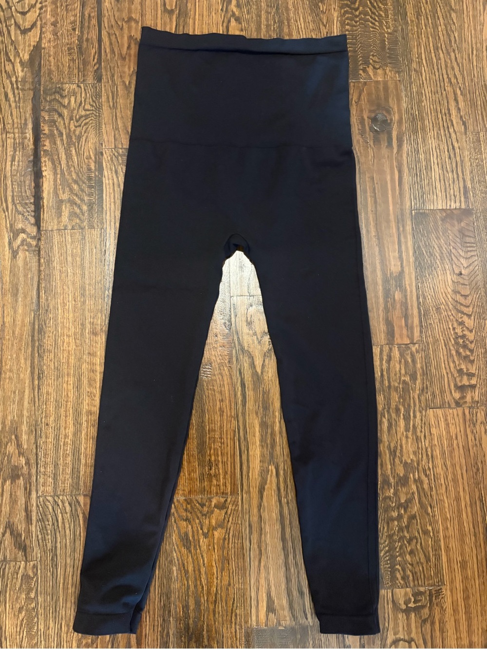 SPANX EcoCare High-Waisted Seamless Leggings Very Black XL